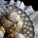 Biscuits craquelés au citron