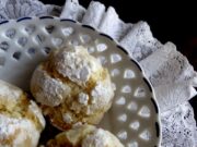 Biscuits craquelés au citron (sans oeuf)