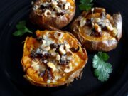 Patate écrasée au verre