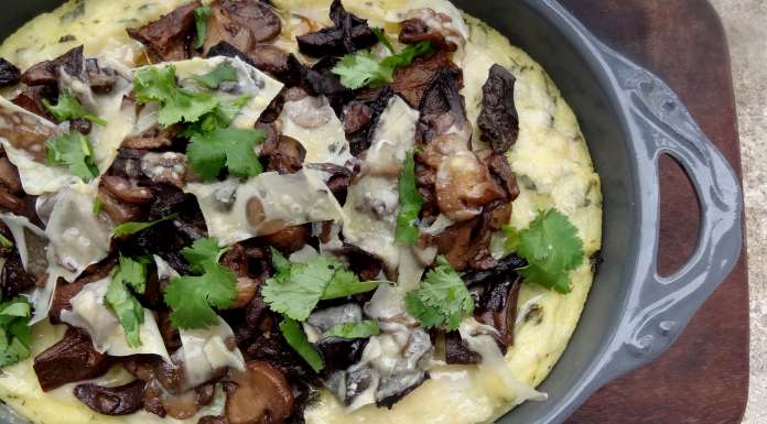 Polenta aux herbes et champignons 1