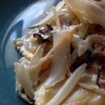 Raviolis aux truffes et chou