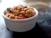 Salade de haricots blancs au tankora (Sénégal)