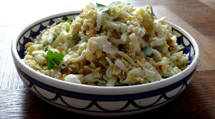 salade d'oeufs