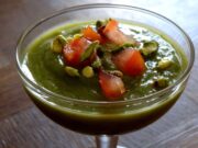 Soupe glacée à l’avocat