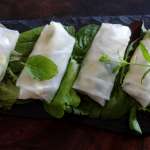 Rouleaux de printemps oeufs avocat menthe 0