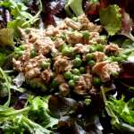 Salade de petits pois et thon 0