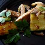Thon mariné aux courgettes