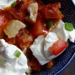 salade de pain à la sauce tomate 0