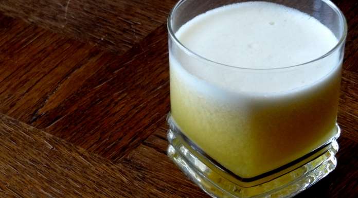 Boisson glacée à l'ananas anis et sirop d'érable