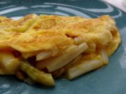 Omelette aux asperges glacées