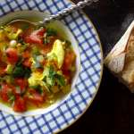 Bouillon aux oeufs