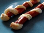 Brochettes de knacks feuilletés
