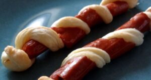 Brochettes de knacks feuilletés