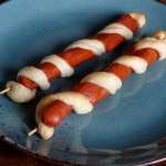 Brochettes de knacks feuilletés