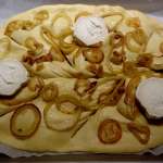 Fougasse au miel thym et chèvre 13