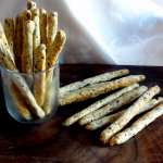 Gressins au basilic