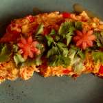 Omelette aux tomates 0