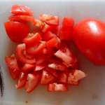 Omelette aux tomates 2