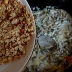 Pâtes crémeuses aux haricots verts et cacahuètes 12