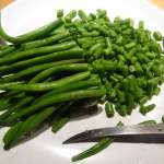 Pâtes crémeuses aux haricots verts et cacahuètes 3