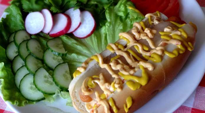 hot-dog à l'ananas