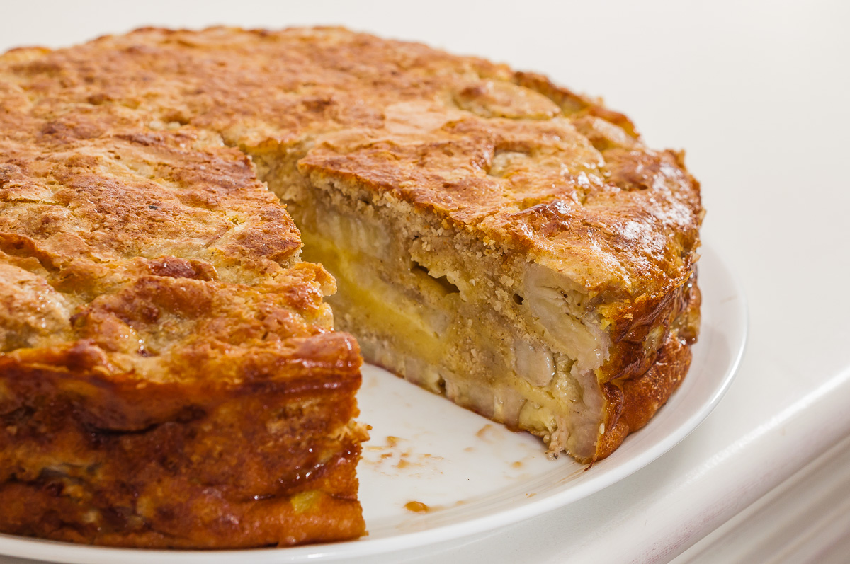 recettes capverdiennes gâteau de bananes