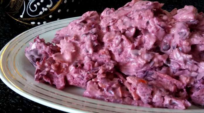 Coleslaw rouge