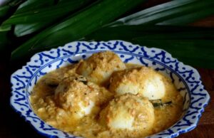 Curry aux oeufs des Maldives