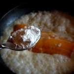 Haddock à la crème d&rsquo;oignons et purée à la vanille 6