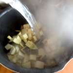Ragoût de pommes de terre et aubergines 2