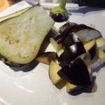 Salade d&rsquo;aubergines aux pignons et mozzarela 1
