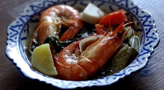 soupe de tamarin aux crevettes