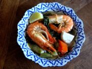 Soupe de tamarin aux crevettes – Shrimp sinigang (Palaos)
