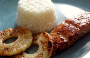 Poisson glacé sauce teriyaki (Kiribati)