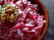 Betterave à la mayonnaise et aux noix (Moldavie)
