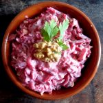 Betterave à la mayonnaise et aux noix 5