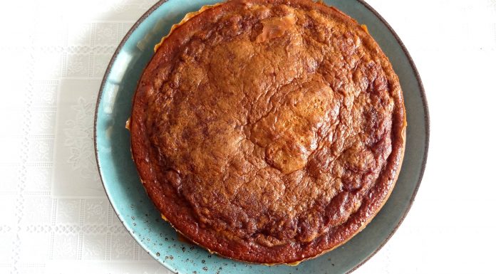 gâteau au caramel