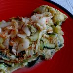 Omelette au kimchi