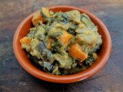 Ragoût de gombos et patate douce – Daraba (Tchad)