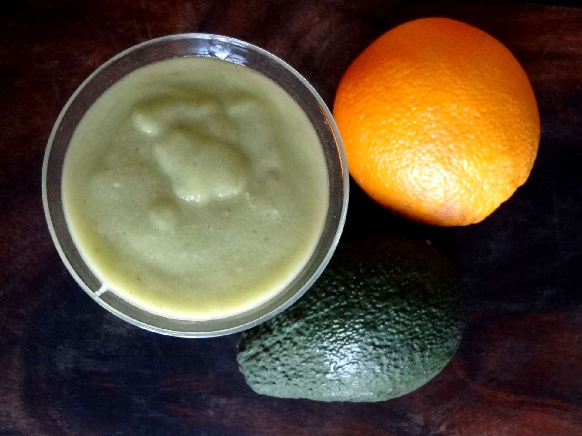 recettes végétales smoothie avocat orange