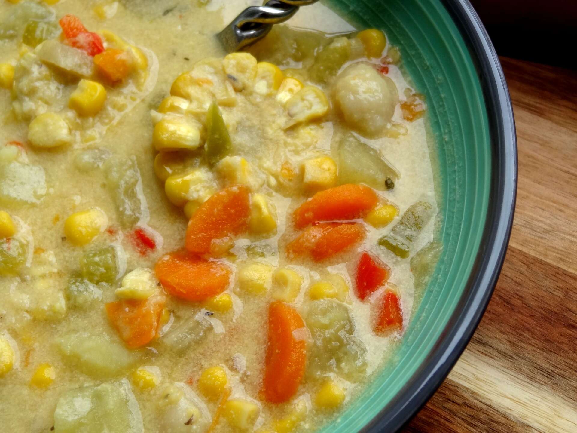 recettes trinidadiennes corn soup