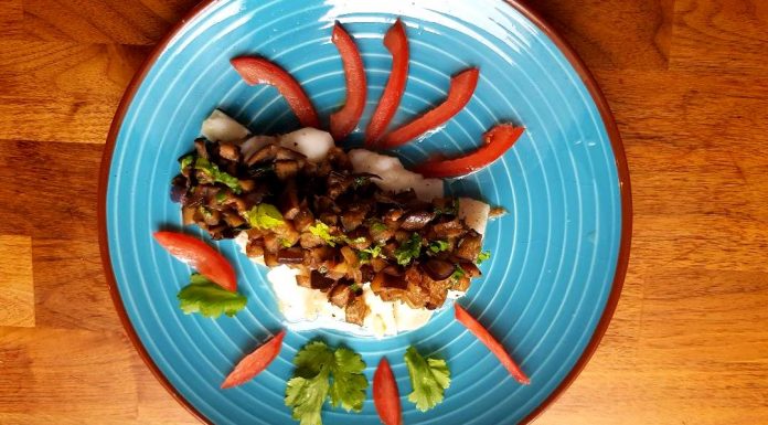 Poisson à l'aubergine