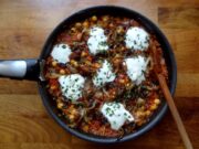 Frike pilaf aux pois chiches et oignons (Liban)
