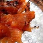 Saumon fumé au miel façon gravlax