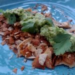 miettes de pita croustillantes à l&rsquo;avocat