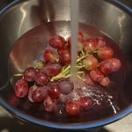Clafoutis aux raisins 1