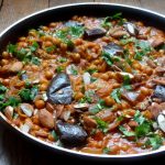 Curry d&rsquo;aubergines et pois chiches au lait de coco 0