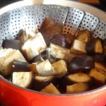 Curry d&rsquo;aubergines et pois chiches au lait de coco 1
