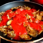 Curry d&rsquo;aubergines et pois chiches au lait de coco 4