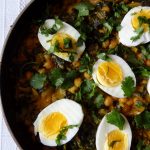 Curry de pois chiches et épinards